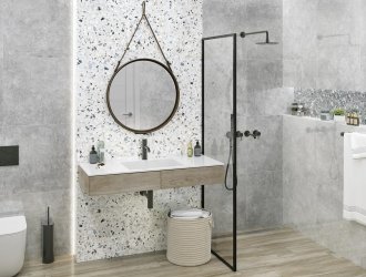 Плитка Alma Ceramica коллекция Terrazzo