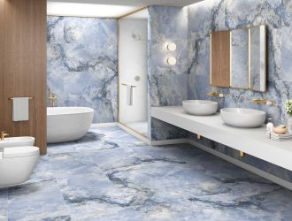 Плитка Colortile коллекция Onyx Sea Blue