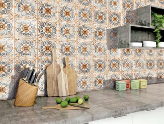 Плитка Tuscania Ceramiche коллекция Fruhling Dekore