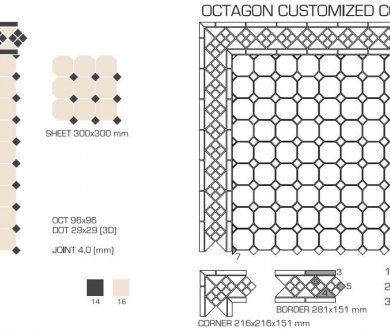 Плитка TopCer коллекция Octagon