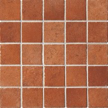 ABK Petraia Mos Quadretti Rosso 33.3x33.3