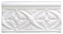 Adex Modernista Relieve Bizantino CC Blanco 7.5x15