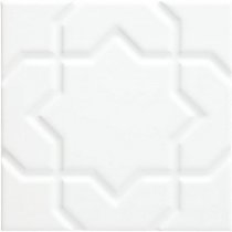 Adex Neri Liso Star Blanco Z 15x15