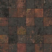 Aparici Corten Graphite Natural Mosaico 5x5 29.75x29.75