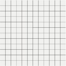 Aparici Glimpse White Mosaico 2.5x2.5 29.75x29.75