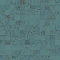 Aparici Metallic Green Mosaico 2.5x2.5 29.75x29.75