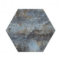 Apavisa Alchemy 7.0 Blue Natural Hexagon 25x29