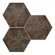 Apavisa Ozone Brown Decor Hexagon 25x29