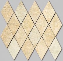 Apavisa Quartzstone Deco Beige Estructurado Mosaico Rombo 23.2x26.4