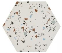 Apavisa South White Natural Hexagon 25x29