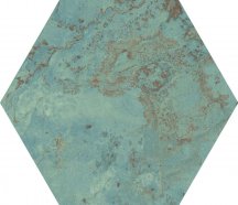 Apavisa Zinc Green Natural Hexagon 25x29