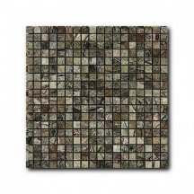 Art And Natura Marble Mosaic Rain Forest Green 30.5x30.5