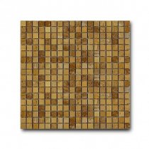 Art And Natura Marble Mosaic Travertino Giallo 30.5x30.5