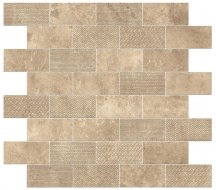 Atlas Concorde Aix Beige Minibrick Tumbled 30.5x30.5