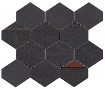 Atlas Concorde Blaze Iron Mosaico Nest 29.4x25.8