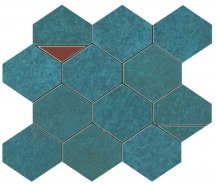 Atlas Concorde Blaze Verdigris Mosaico Nest 29.4x25.8