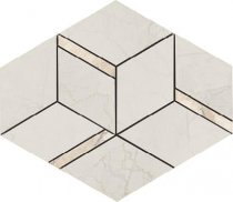 Ava Bolgheri Stone Rombo White Nat 22x37