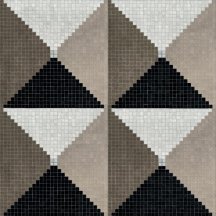 Bisazza Decori 10 Ferrara Oro Bianco 32.2x32.2