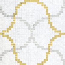 Bisazza Decori 20 Liaisons Bianco 64.7x64.7