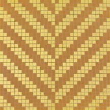 Bisazza Decori 20 Twill Oro Giallo 64.7x64.7