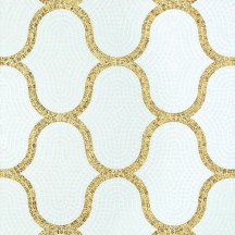 Bisazza Decori In Tecnica Artistica Chic White 10x10 29x28.8