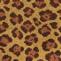 Bisazza Decori Opus Romano Leopard 87.9x87.9