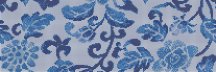 Bisazza Decori Opus Romano Summer Flowers Blue A 263.7x87.9