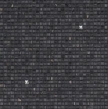 Bisazza The Crystal Collection Rain Black 32.2x32.2