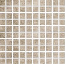 Brennero Concrete Mosaico Taupe Lapp 30x30