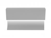 Butech Pro Skirting LED Silver 6x250