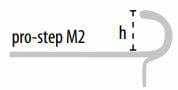 Butech Pro Step Stainless Steel M2 11x250