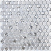 Caramelle Alchimia Argento Grani Hexagon 13X23 30x30