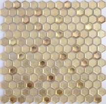 Caramelle Alchimia Aureo Grani Hexagon 13X23 30x30