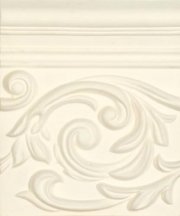 Carmen Vintage Decor Poesia Ivory 17.8x15