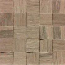 Casa Dolce Casa Wooden Tile Of Cdc Almond Mosaico 3D Inclinato 30x30