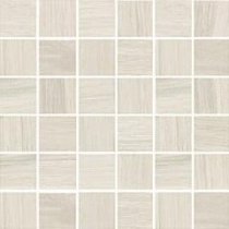 Casa Dolce Casa Wooden Tile Of Cdc White Mosaico 30x30