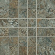 Casalgrande Padana Boulder Mosaico Rust 6x6 30x30