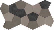 Casalgrande Padana Resina Mosaico Penta 31.6x63.2