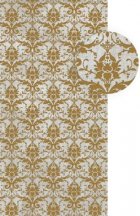 Cedit Tesori Decoro Broccato Grigio Oro Ret 120x240