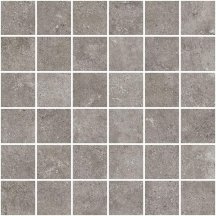 Century Fusion Grey 4.7x4.7 Mosaico Su Rete Naturale 30x30