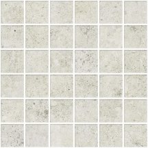 Century Glam Bianco Mosaico Su Rete 30x30