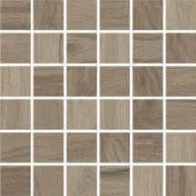 Century Royal Wood Ontano 4.7x4.7 Mosaico Su Rete 30x30