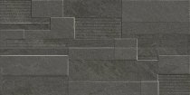 Century Stonerock Rock Black Strutturato 30x60