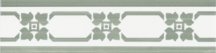 Ceramiche Grazia Cottage Listello Verde 5x20