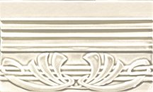 Ceramiche Grazia Epoque Terminale Deco Ivory Craquele 12x20