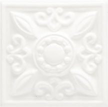 Ceramiche Grazia Essenze Neoclassico Bianco Craquele 13x13