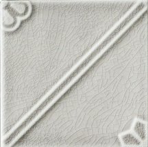 Ceramiche Grazia Formelle Anversa Argento Craquele 13x13