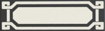 Ceramiche Grazia Old England Listello Black Dover 6x20