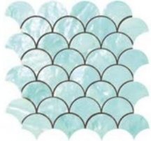 Cerasarda Trasparenze Marine Mosaico Ventaglio Acqua 26x26.5