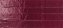 Cerdisa Brick Inspiration Burgundy Pattern Gloss 10x30